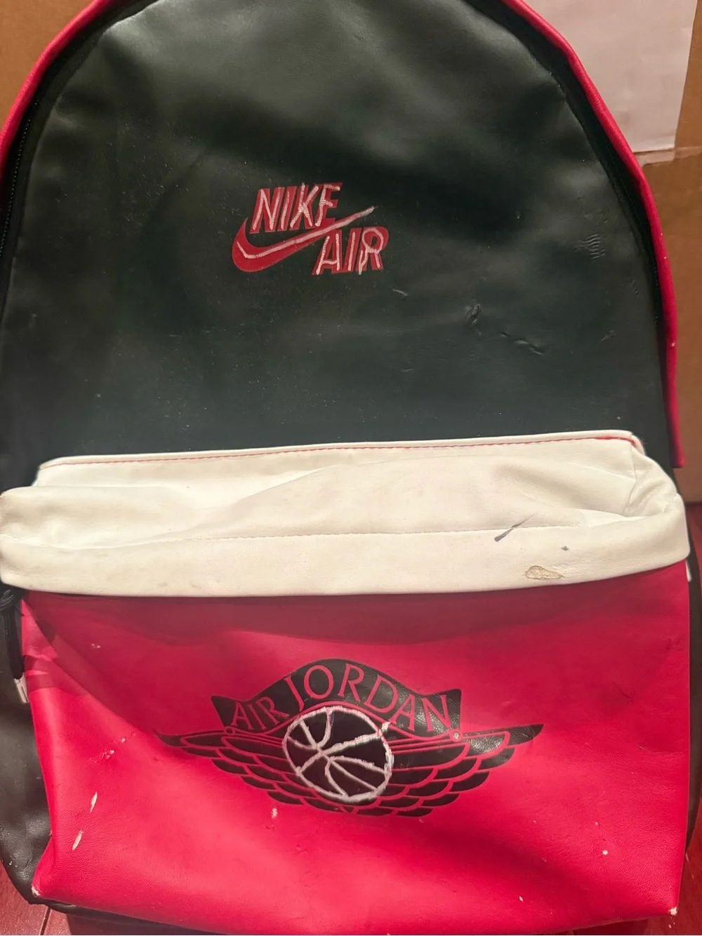 Jordan AJ1 Backpack ‘Black/Gym Red’